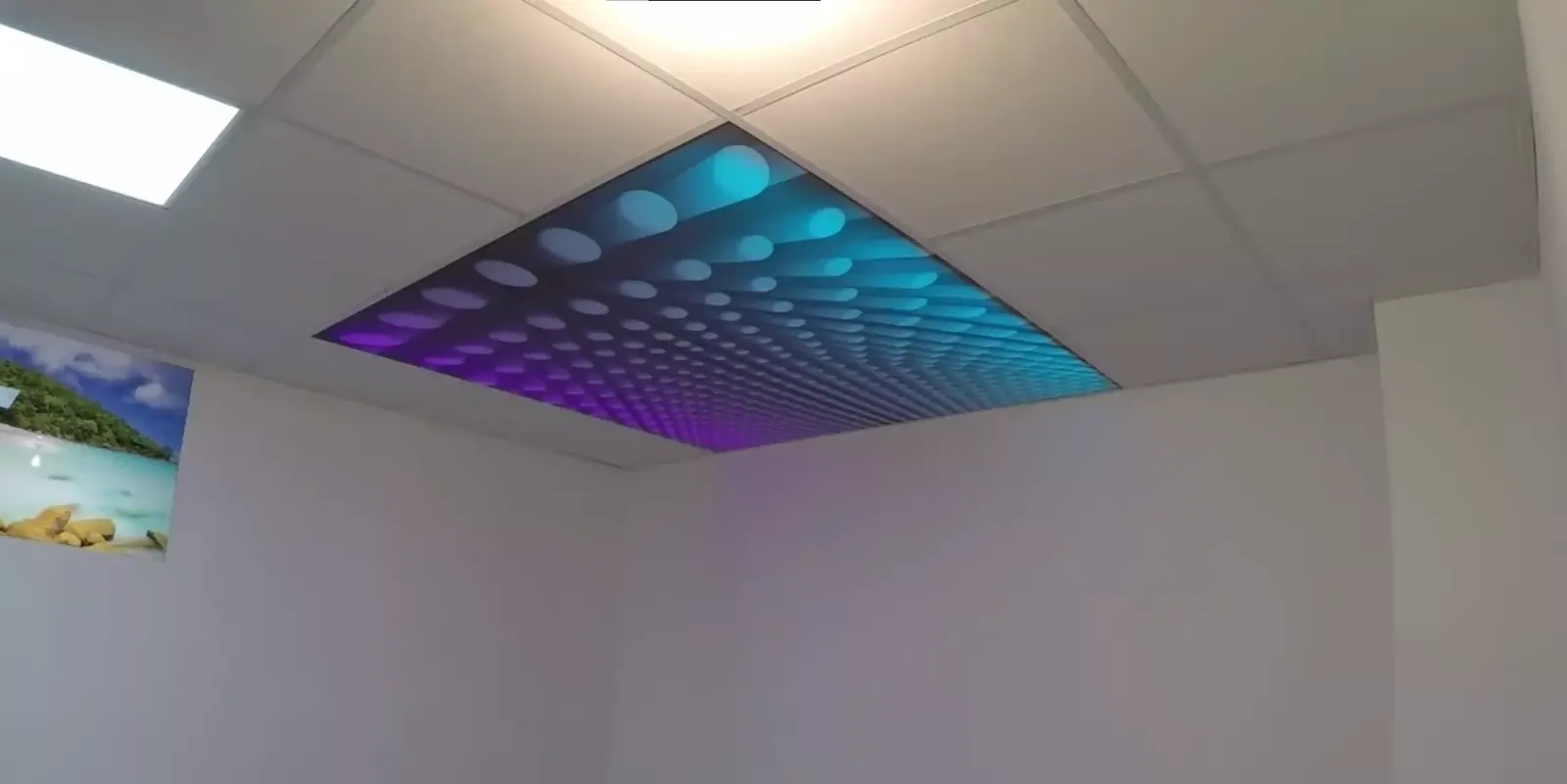 3D натяжной потолок для офиса — Муром, Ленинградская улица, 24, фото 1